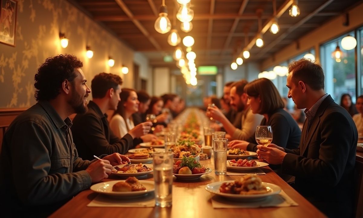 4 000 clients par service, plus de 10 salles : ce restaurant est le plus grand au monde et c'est une véritable institutio...