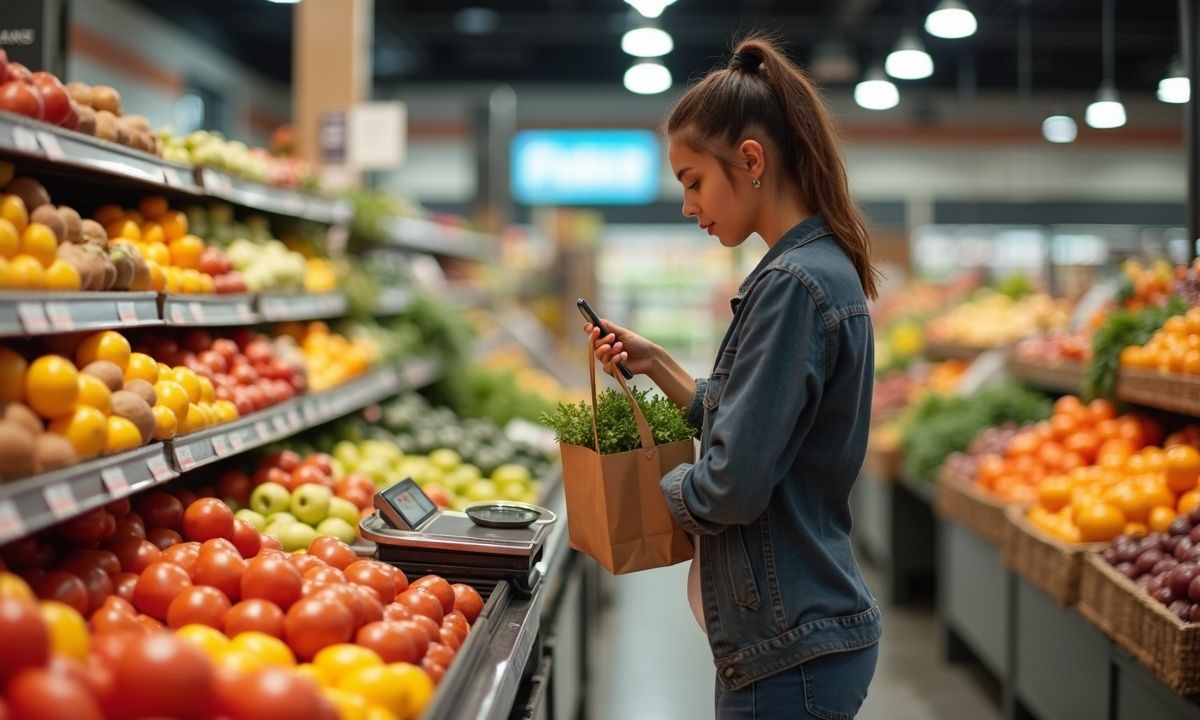 Ce geste sur la balance du rayon fruits et légumes augmente vos tickets de caisse sans même que vous le remarquiez