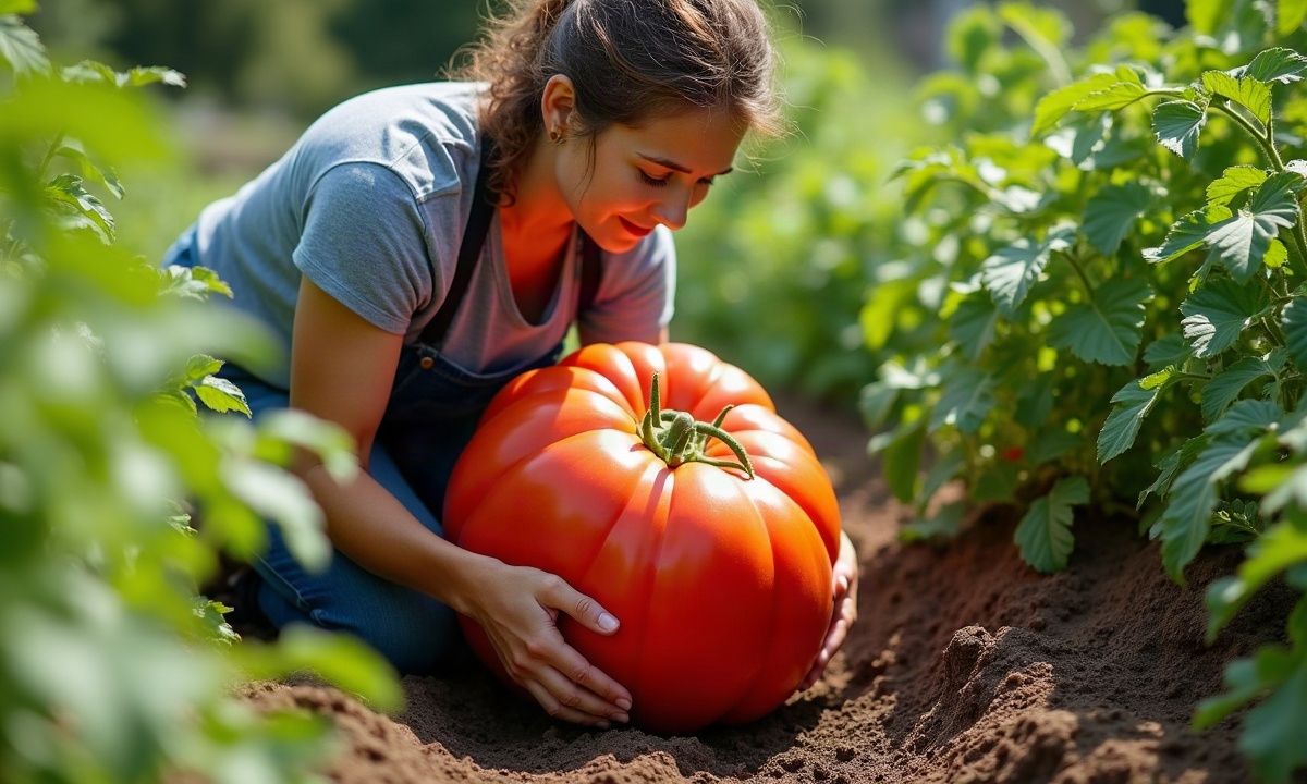 Cultiver des tomates de 700g aussi grosses que des melons grâce à cette méthode d'arrosage précise