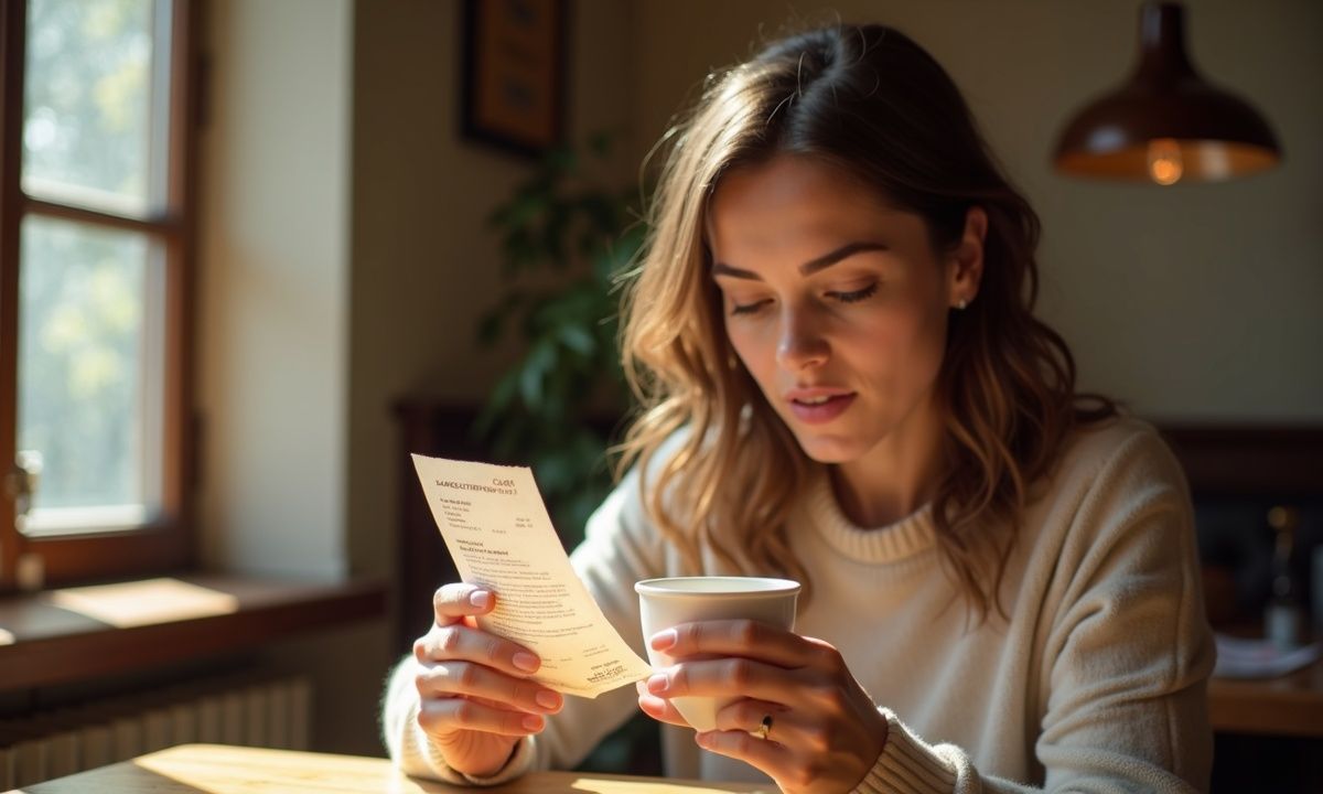 Elle pensait vérifier un simple reçu de café : ce qui était inscrit sur ce ticket a bouleversé sa vie à jamais