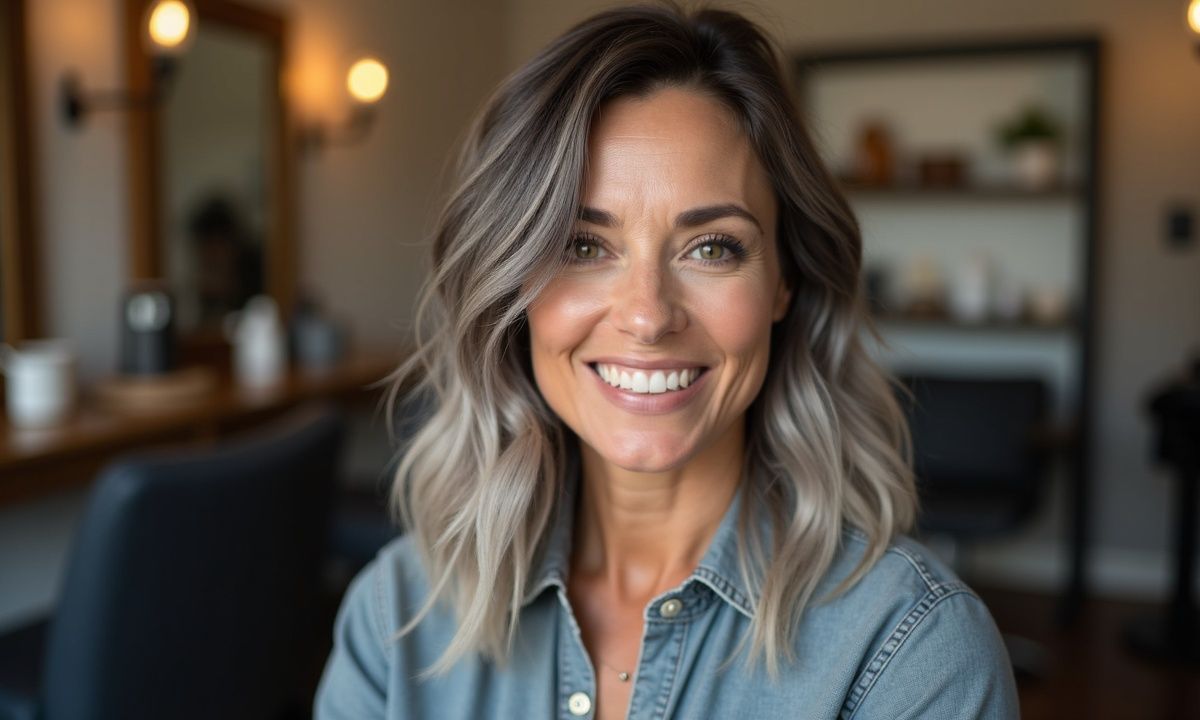 Goodbye Hair Color: Natural Grey Blending Technique Gains Huge Popularity Online