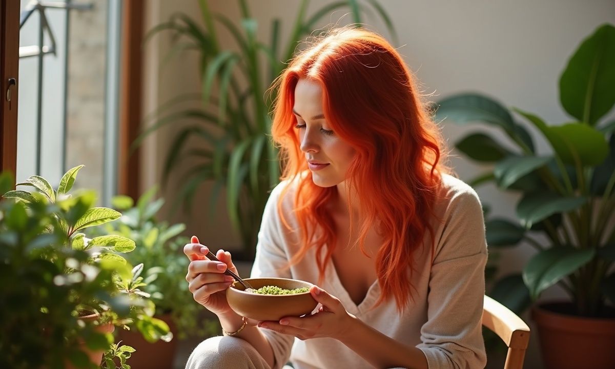 Henna-Based Hair Dye Recipes Provide Vibrant Color Without Chemical Damage