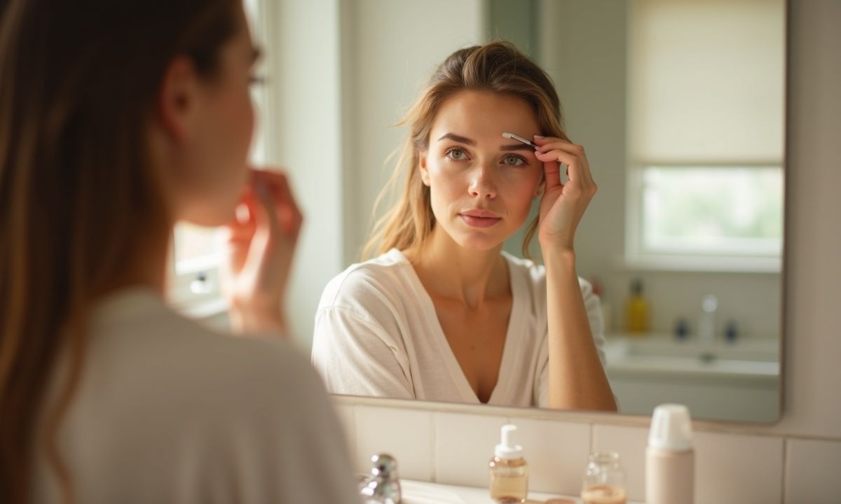 Homemade Eyebrow Gel Made With Aloe and Cocoa Provides Soft Natural Hold All Day