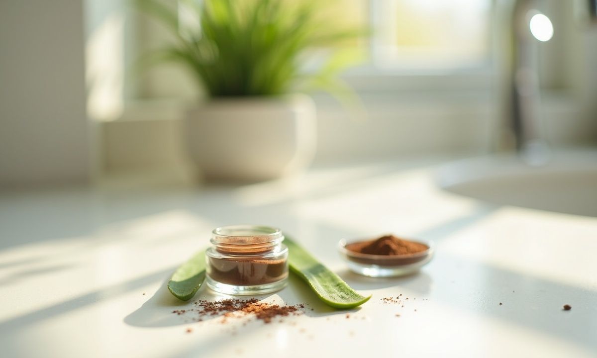 Homemade Eyebrow Gel with Aloe and Cocoa Creates Soft, Natural Hold