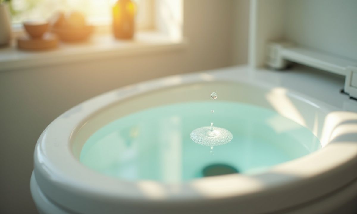 Just one drop of dish soap in the toilet can create a surprisingly strong cleaning effect, experts say