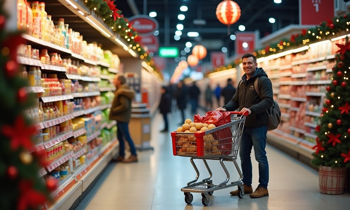 Voici les étiquettes discrètes chez Auchan qui peuvent payer vos courses de fin d’année sans que vous le sachiez